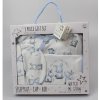 WF1960: Baby Boys Bunny 3 Piece Set In a Gift Box (0-6 Months)